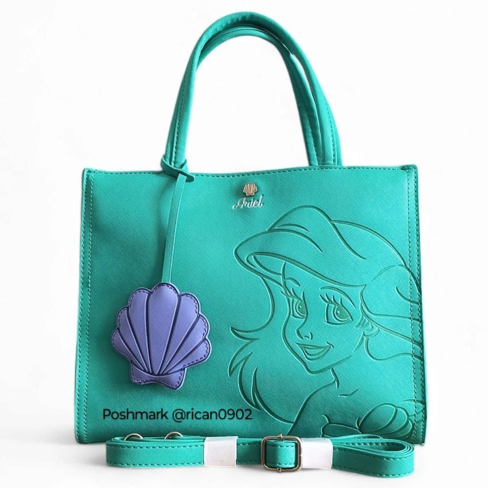Loungefly Disney The Little Mermaid Ariel Debossed Satchel
